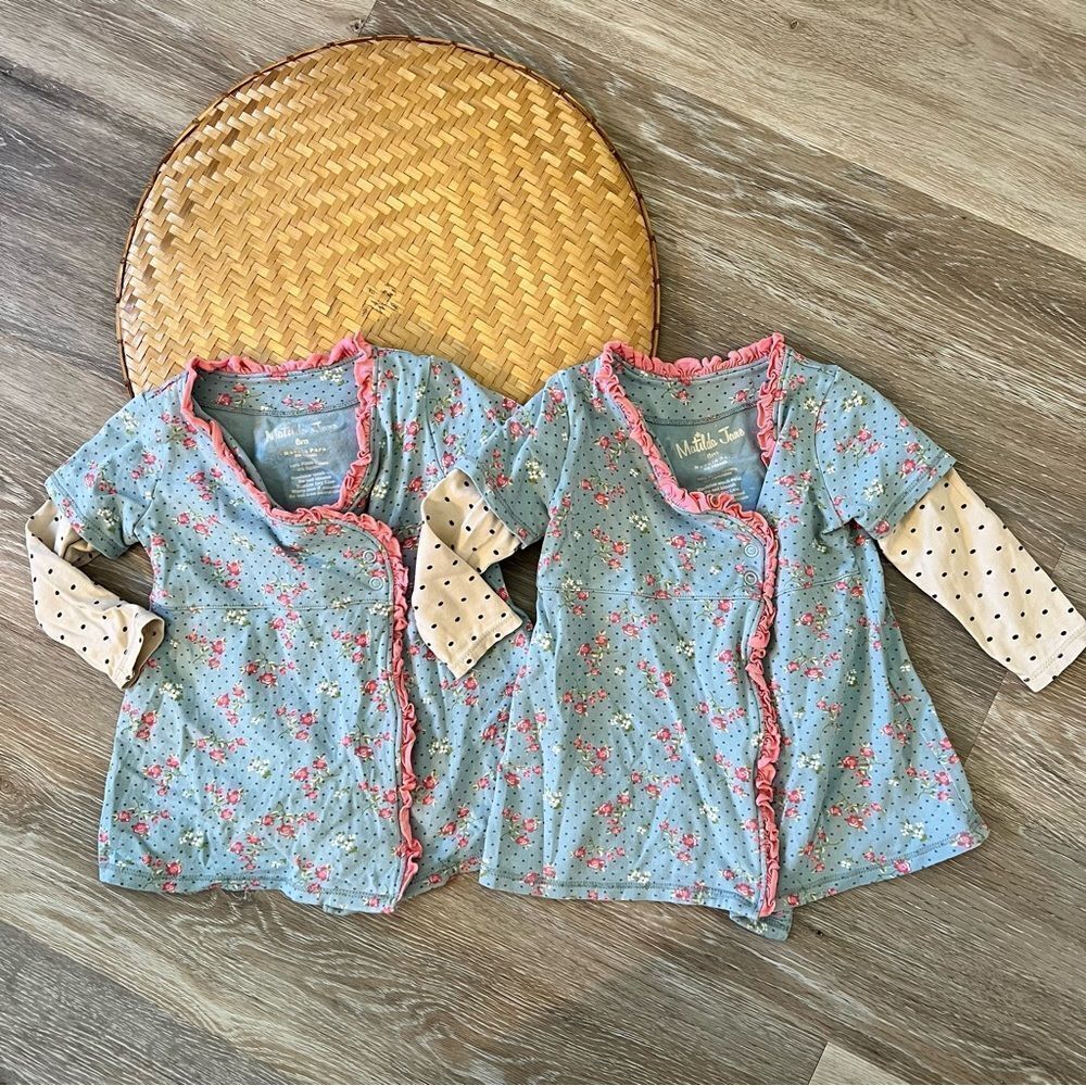 Matilda Jane‎ wrap dresses size 6 months twins